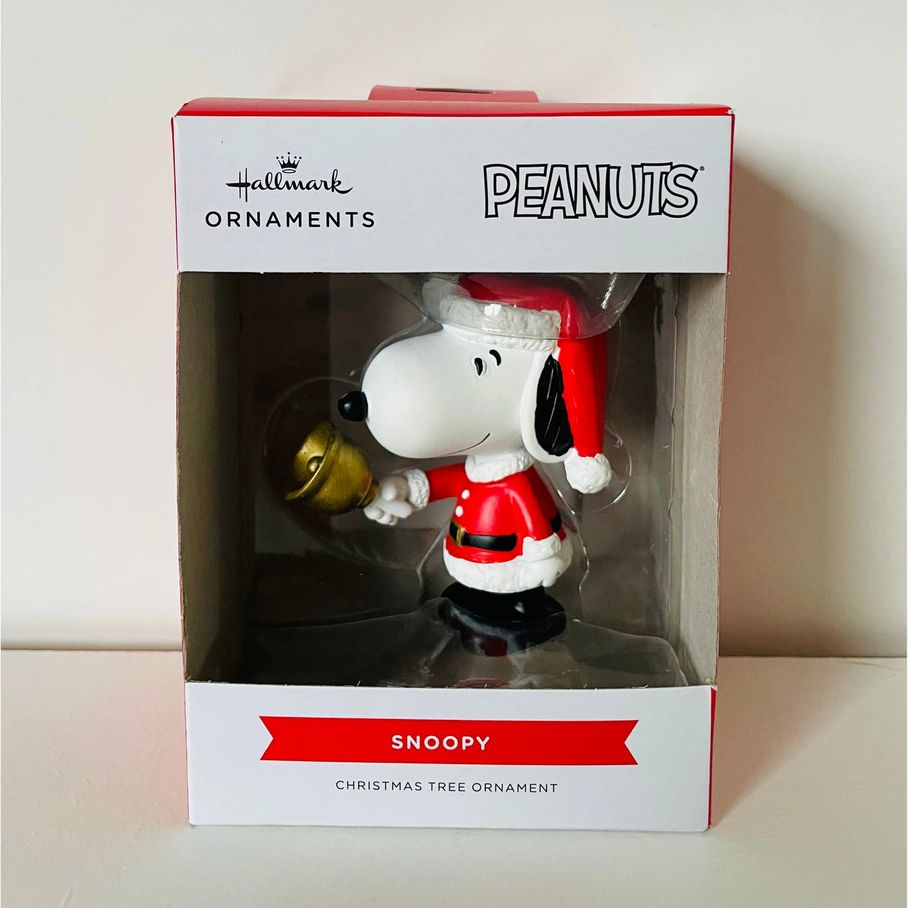 Collectable Peanuts Christmas Santa Snoopy Ornament