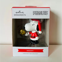 Collectable Peanuts Christmas Santa Snoopy Ornament