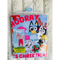 Bluey Long Sleeve Christmas Pyjamas Pink