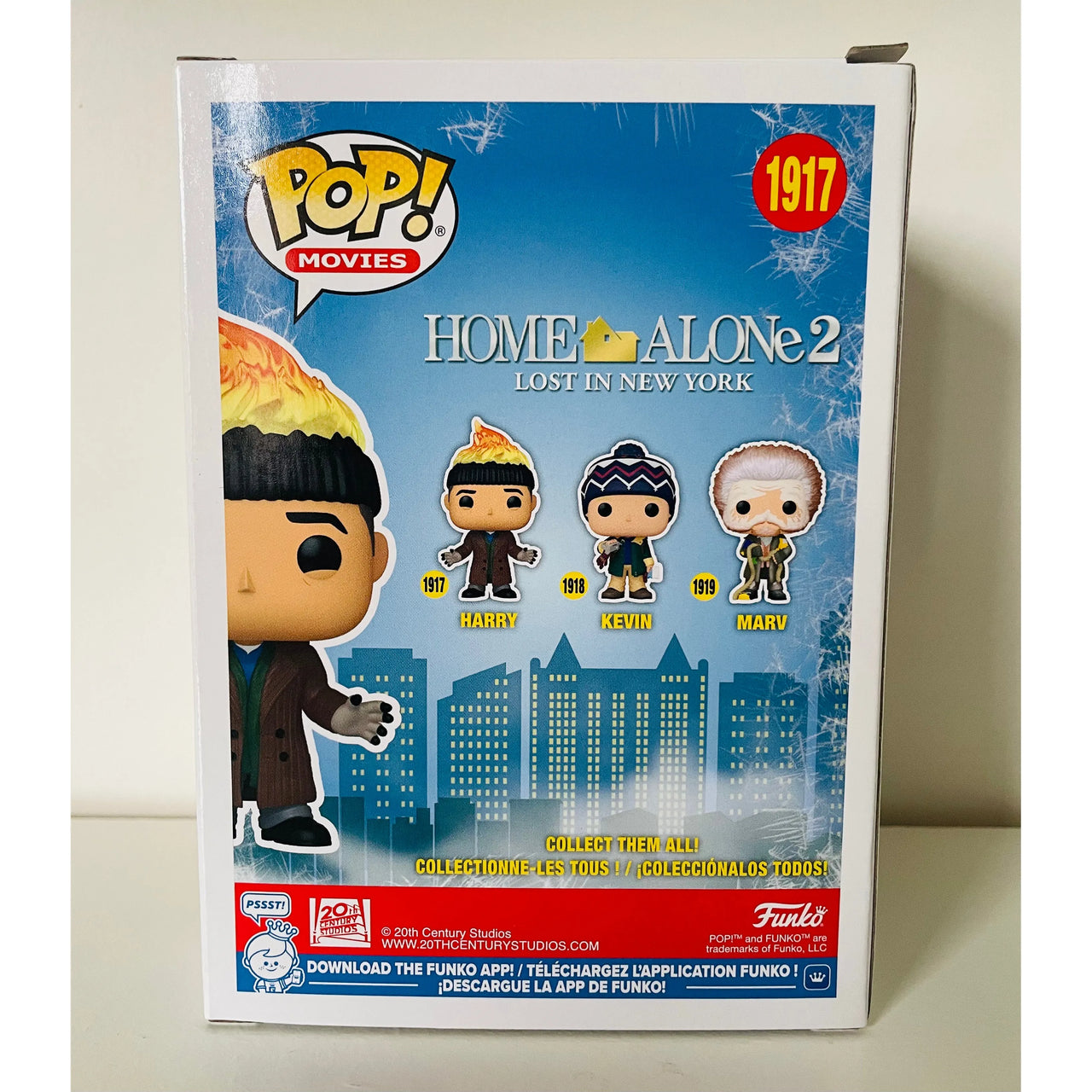 Funko Pop! Movies Home Alone 2 Vinyl Figure 1917 Harry