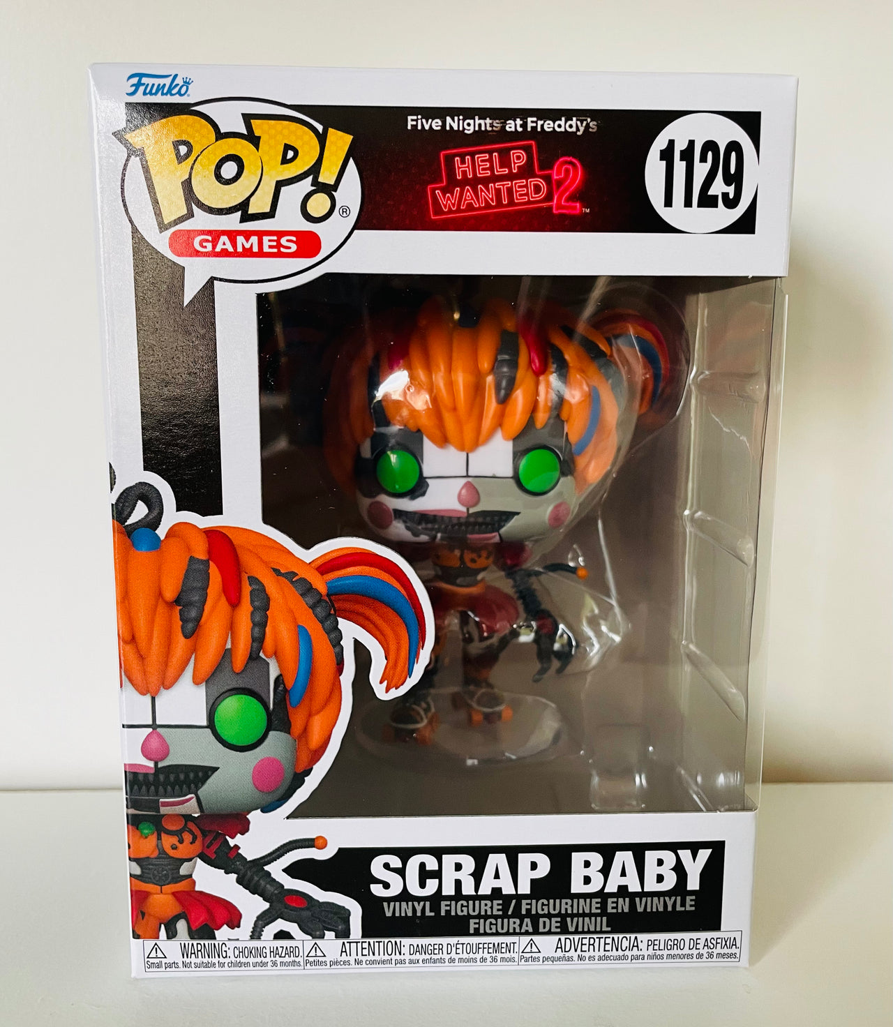 Funko Pop! Games Five Nights at Freddy's Help Wanted 2 Vinyl Figure 1129 Scrap Baby