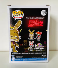 Funko Pop! Games Five Nights at Freddy's Help Wanted 2 Vinyl Figure 1128 Glitchtrap