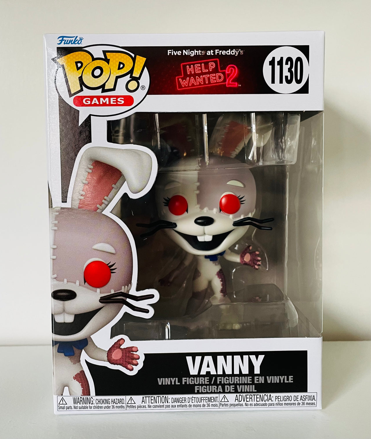Funko Pop! Games Five Nights at Freddy's Help Wanted 2 Vinyl Figure 1130 Vanny