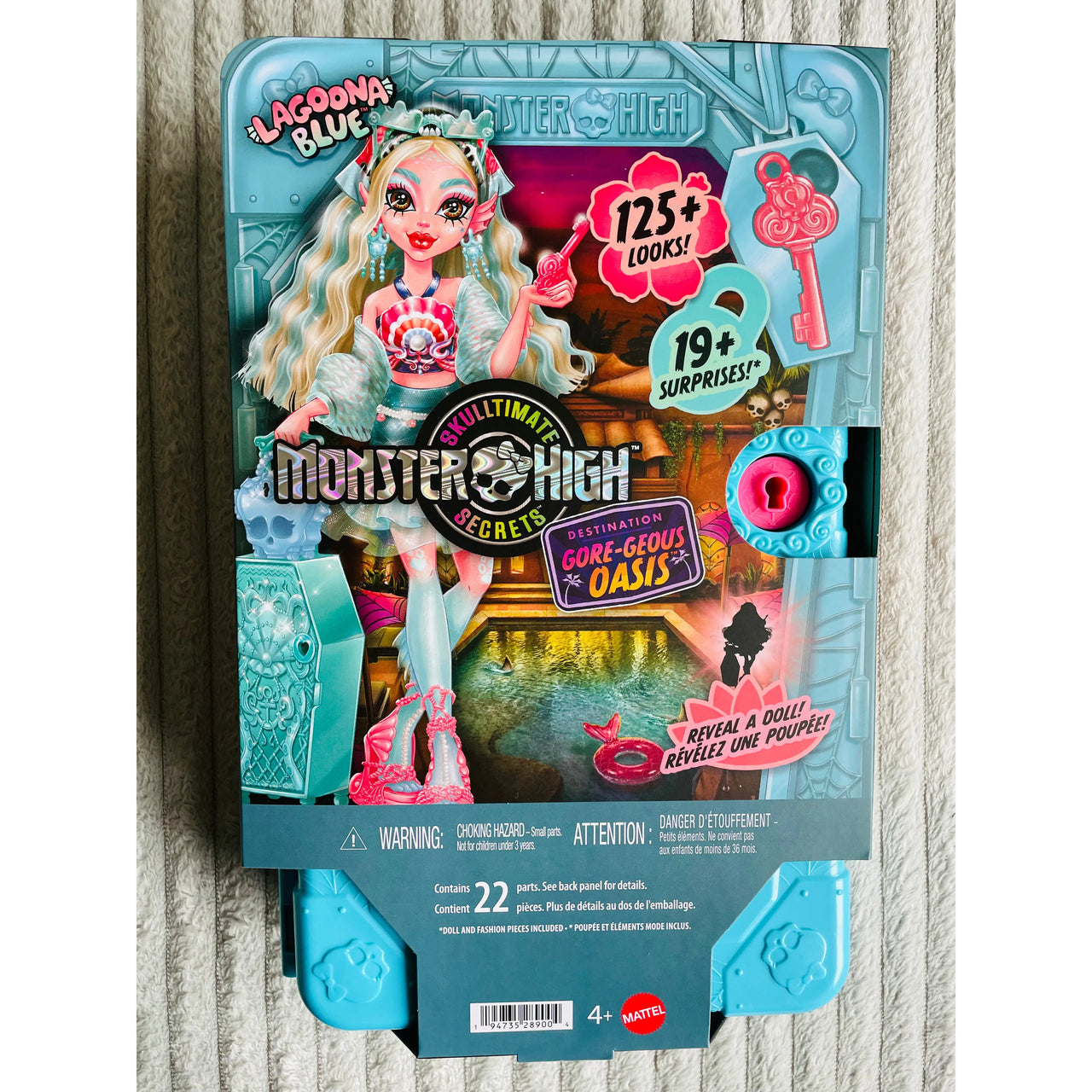 Monster High Skulltimate Secrets Series 7 Lagoona Blue Oasis Doll