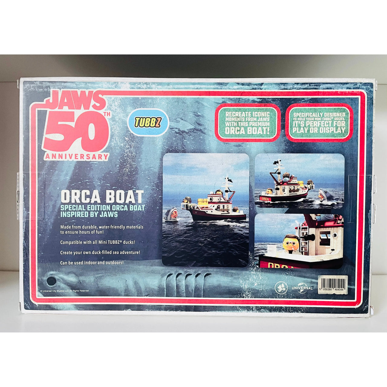 Jaws Tubbz Vehicle PVC Figure Orca Boat Bundle 13 cm