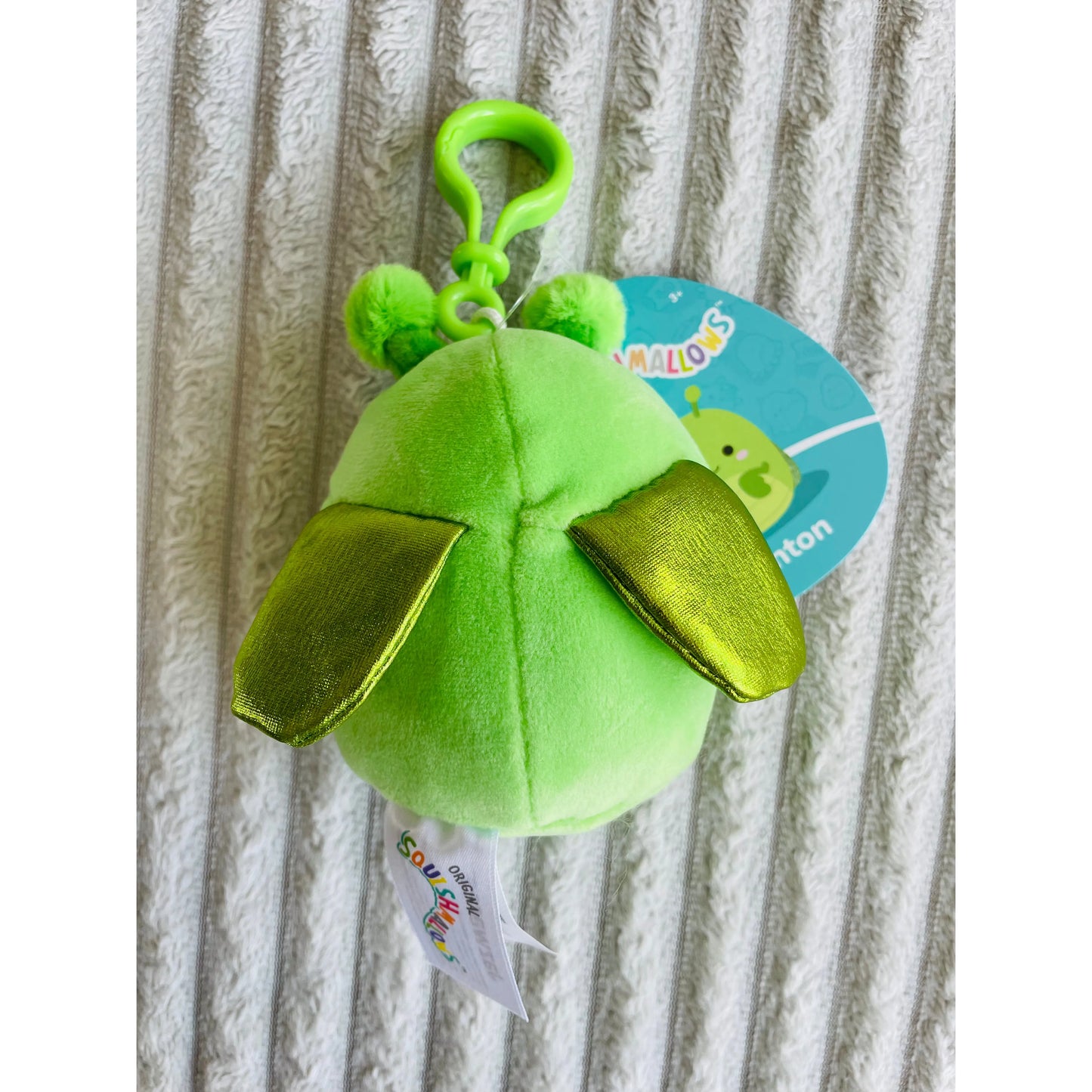 Squishmallows 3.5" Mini Clip-On Plush Trenton the Praying Mantis