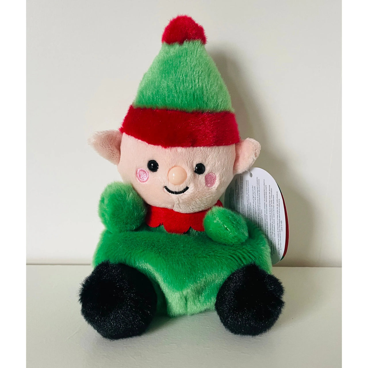 Palm Pals Jolly Elf Soft Toy 5 Inch