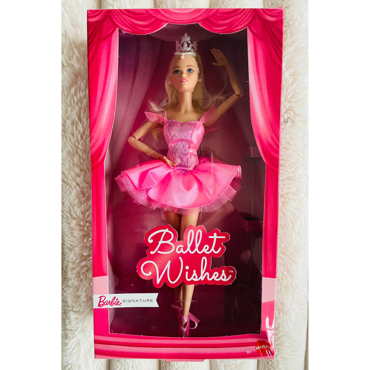 Barbie Signature Ballet Wishes 2025 Doll in Pink Tutu Dress
