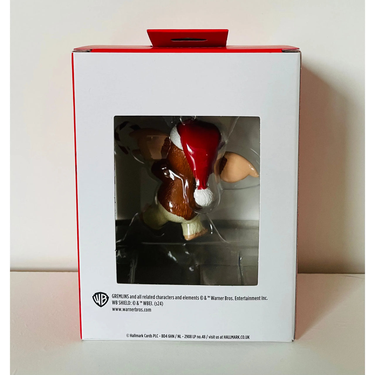 Gremlins Christmas Gizmo the Mogwai Candy Cane Ornament