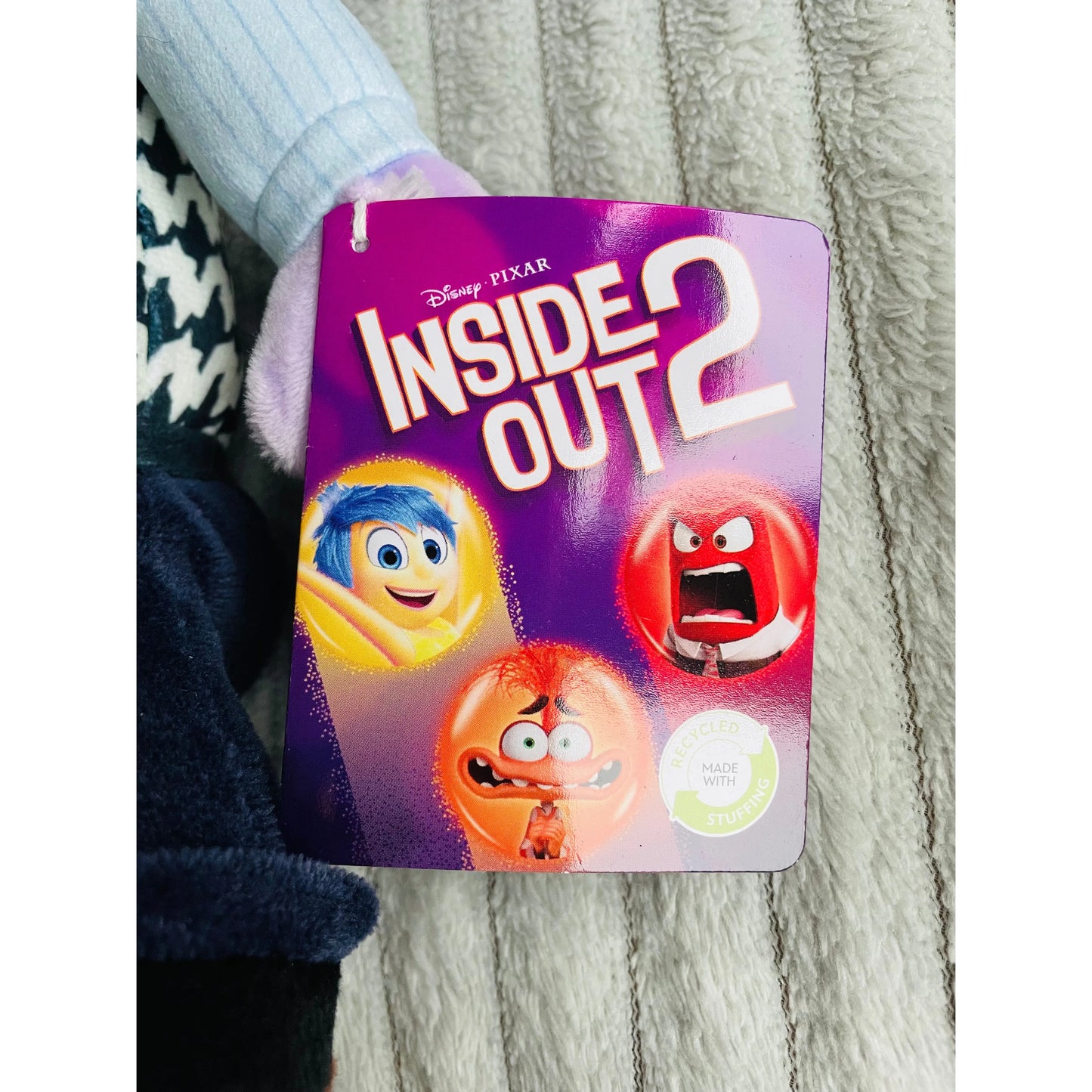 Disney Pixar Inside Out 2 Fear Plush