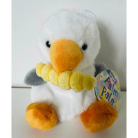 Palm Pals Buoy Seagull With Fry Soft Toy 5 Inch