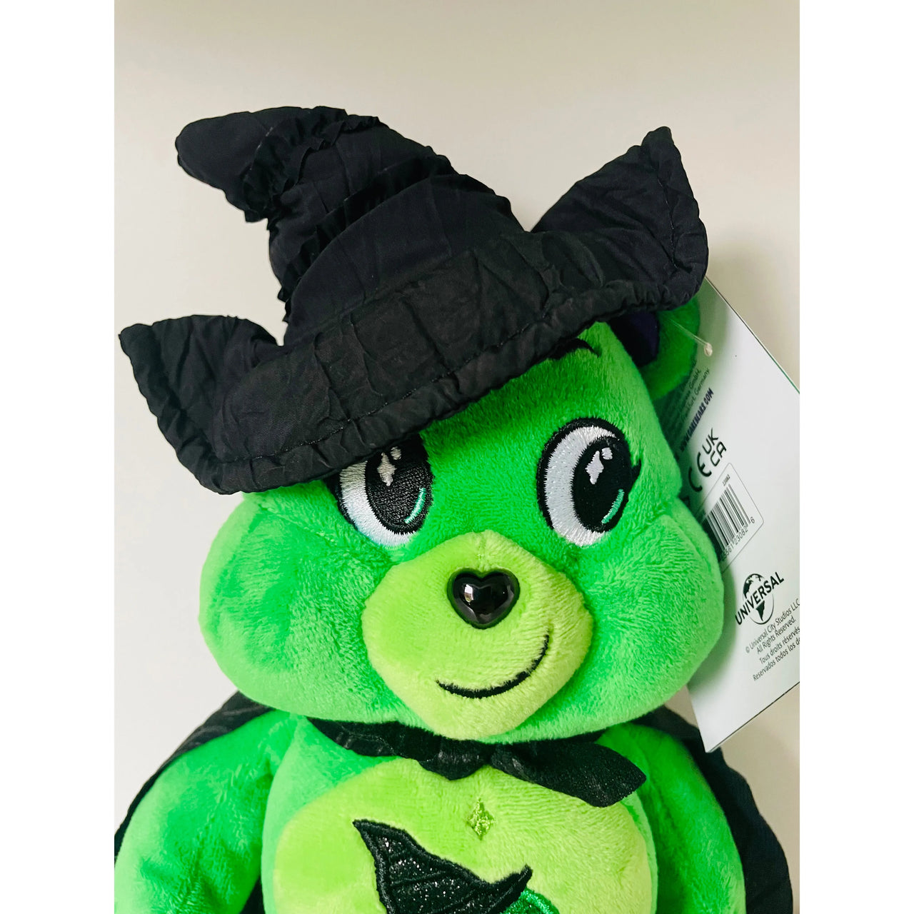 Care Bears x Wicked Good Luck Elphaba Plush 22cm