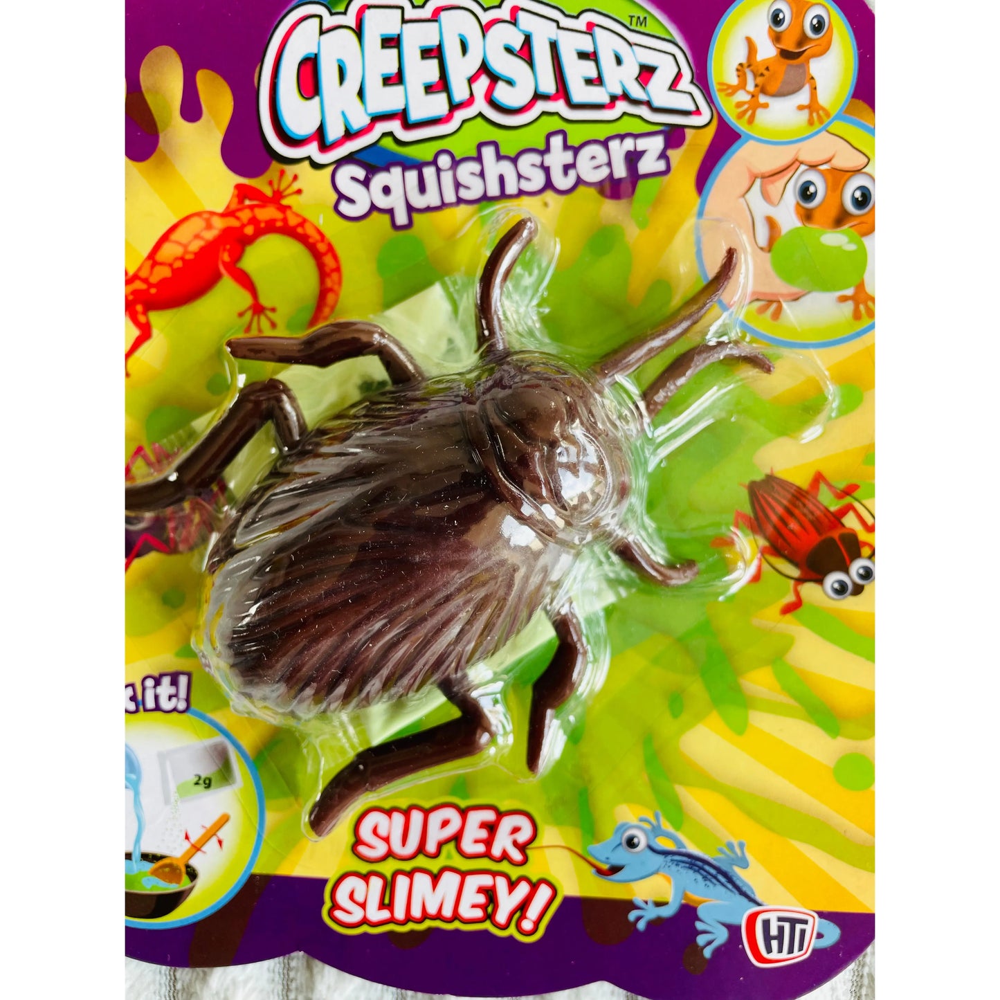 Creepsterz Squishsterz Super Slimey Cockroach