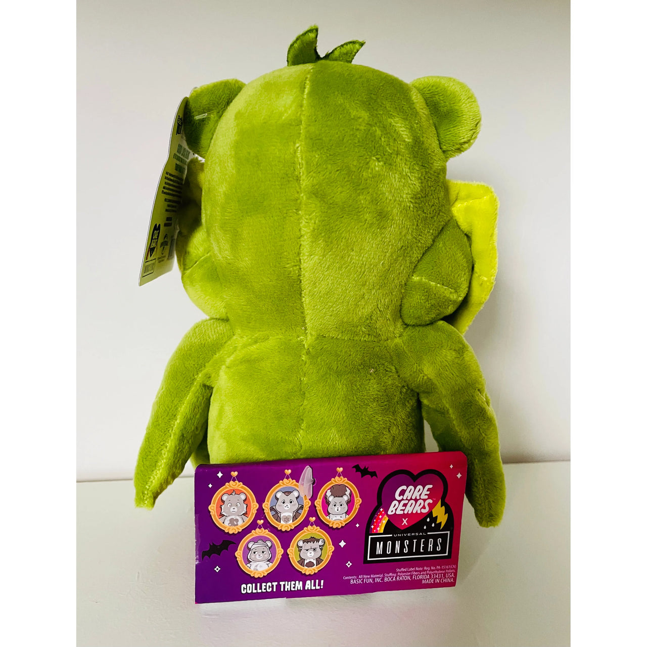 Care Bears 22cm Plush Universal Monsters Good Luck as the Creature from the Black Lagoon