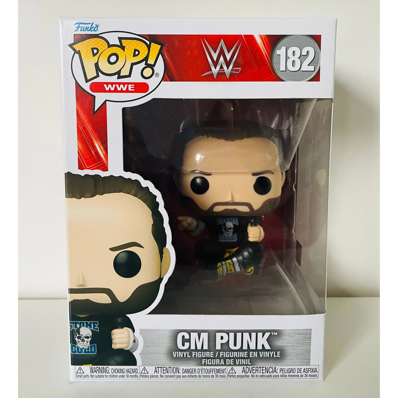 Funko Pop! WWE Vinyl Figure 182 CM Punk