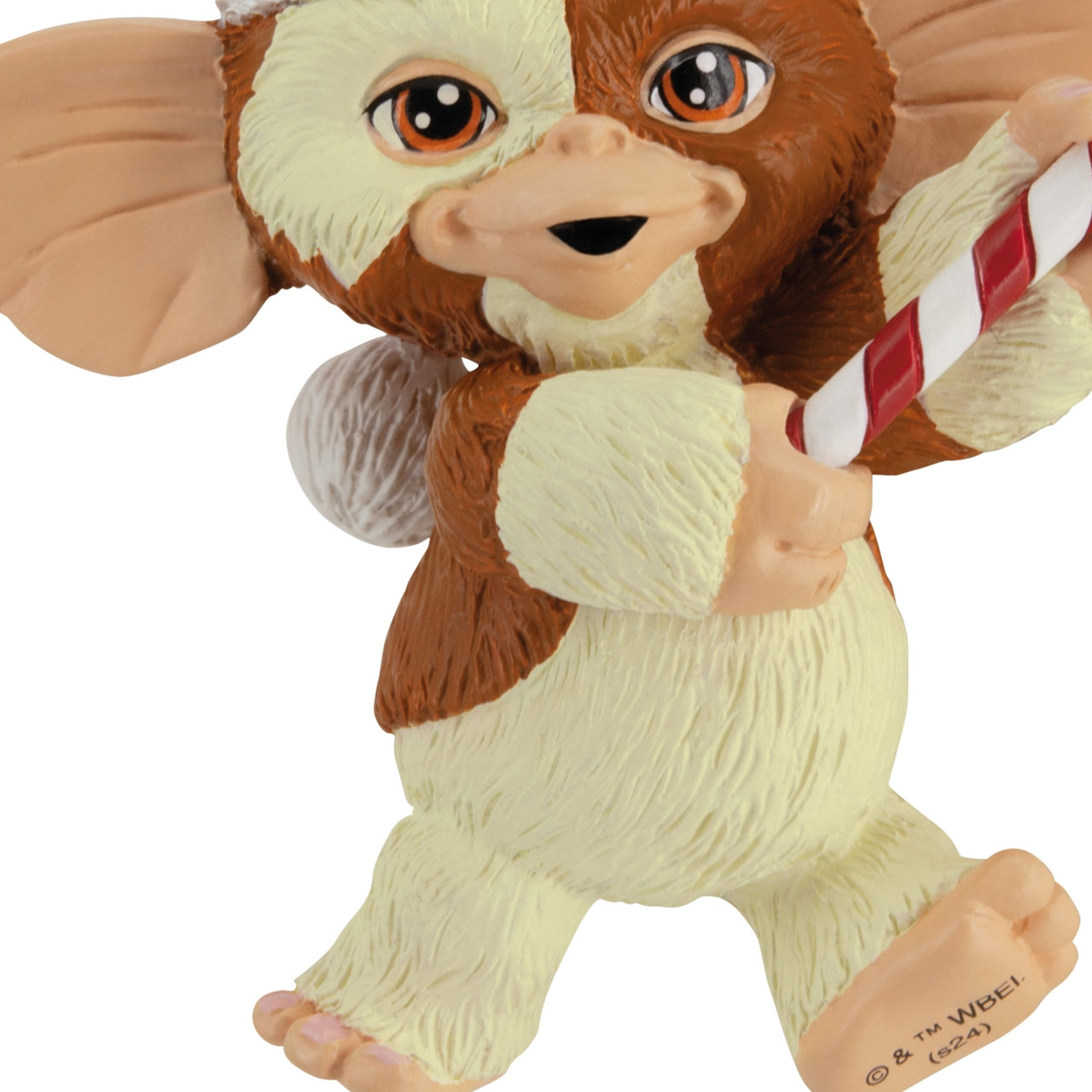 Gremlins Christmas Gizmo the Mogwai Candy Cane Ornament