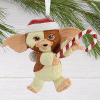Gremlins Christmas Gizmo the Mogwai Candy Cane Ornament