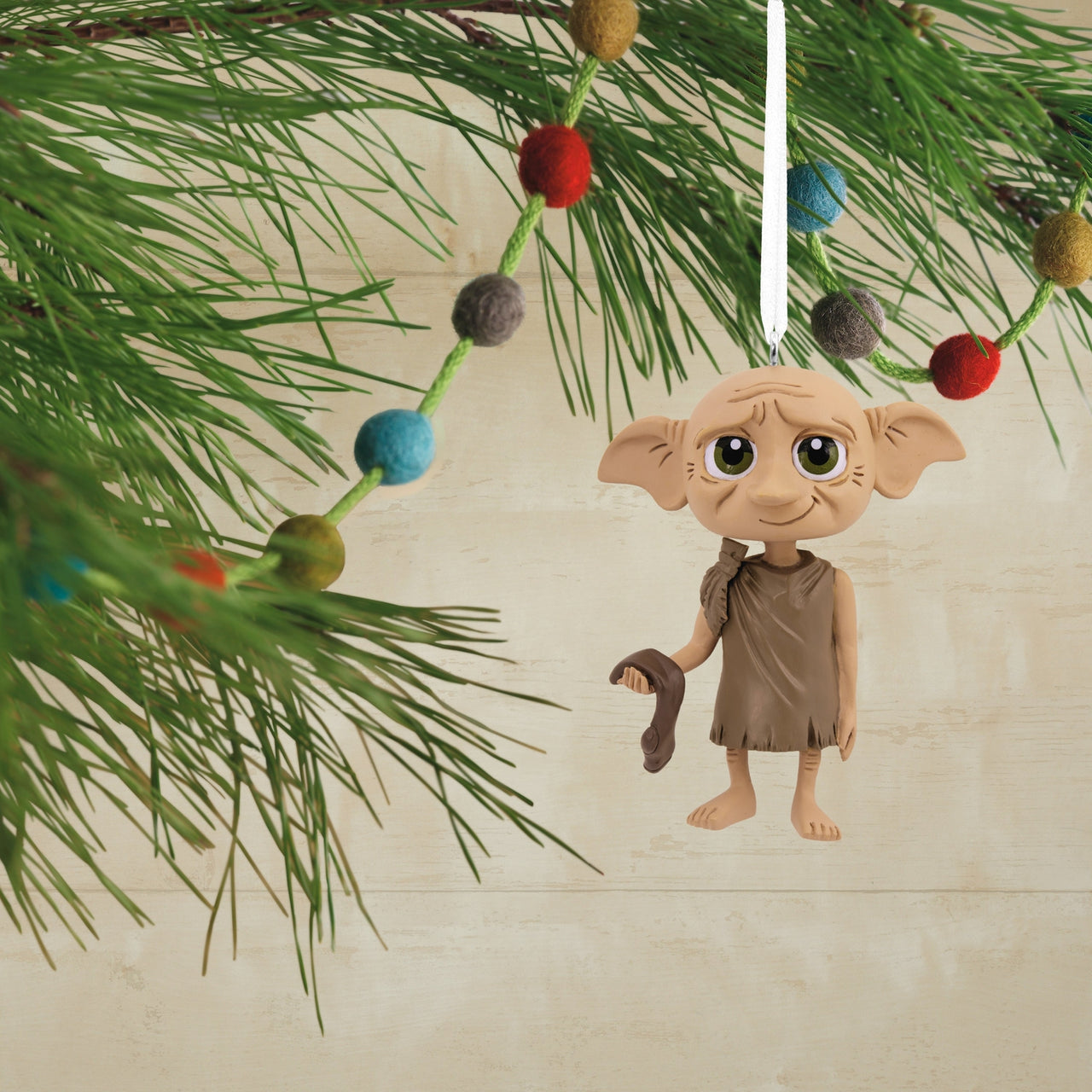 Harry Potter Dobby the House Elf with Sock Ornament
