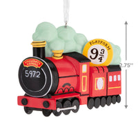 Harry Potter Ornament Hogwarts Express & 9 3/4 Sign