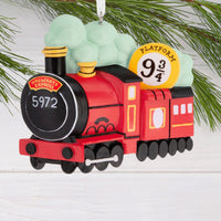 Harry Potter Ornament Hogwarts Express & 9 3/4 Sign