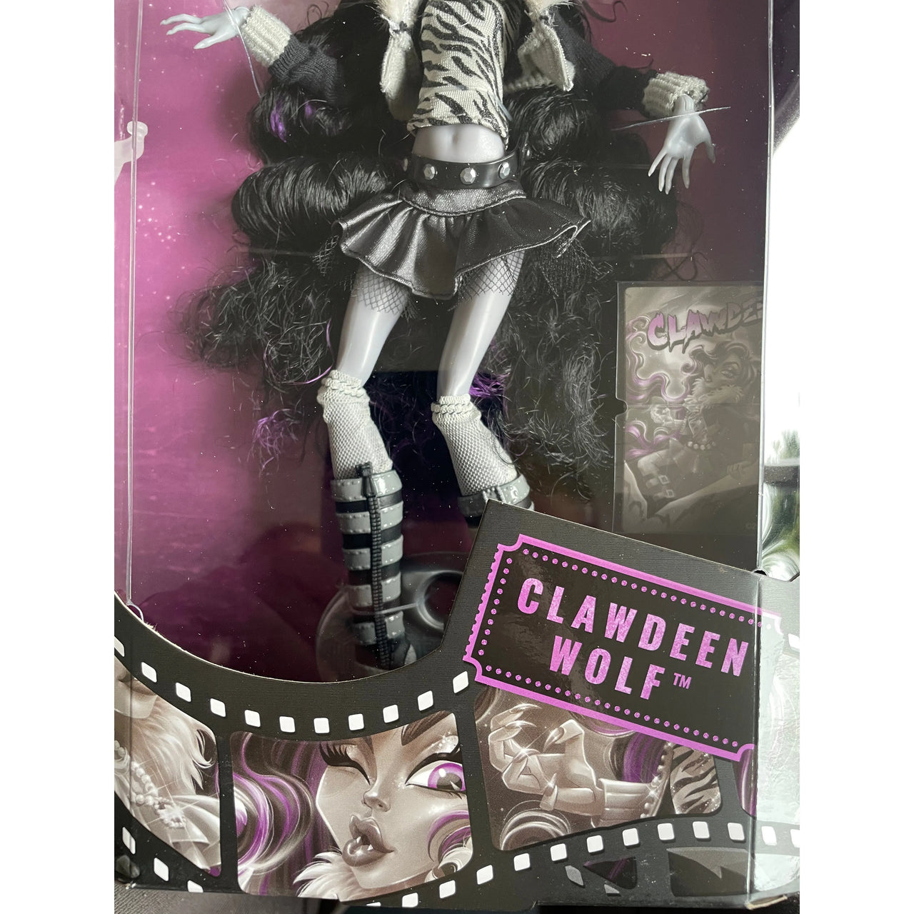 Monster High Reel Drama Clawdeen Wolf Fashion Doll