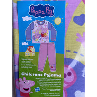 Peppa Pig Peppa & Evie Long Sleeve Pyjamas Pink