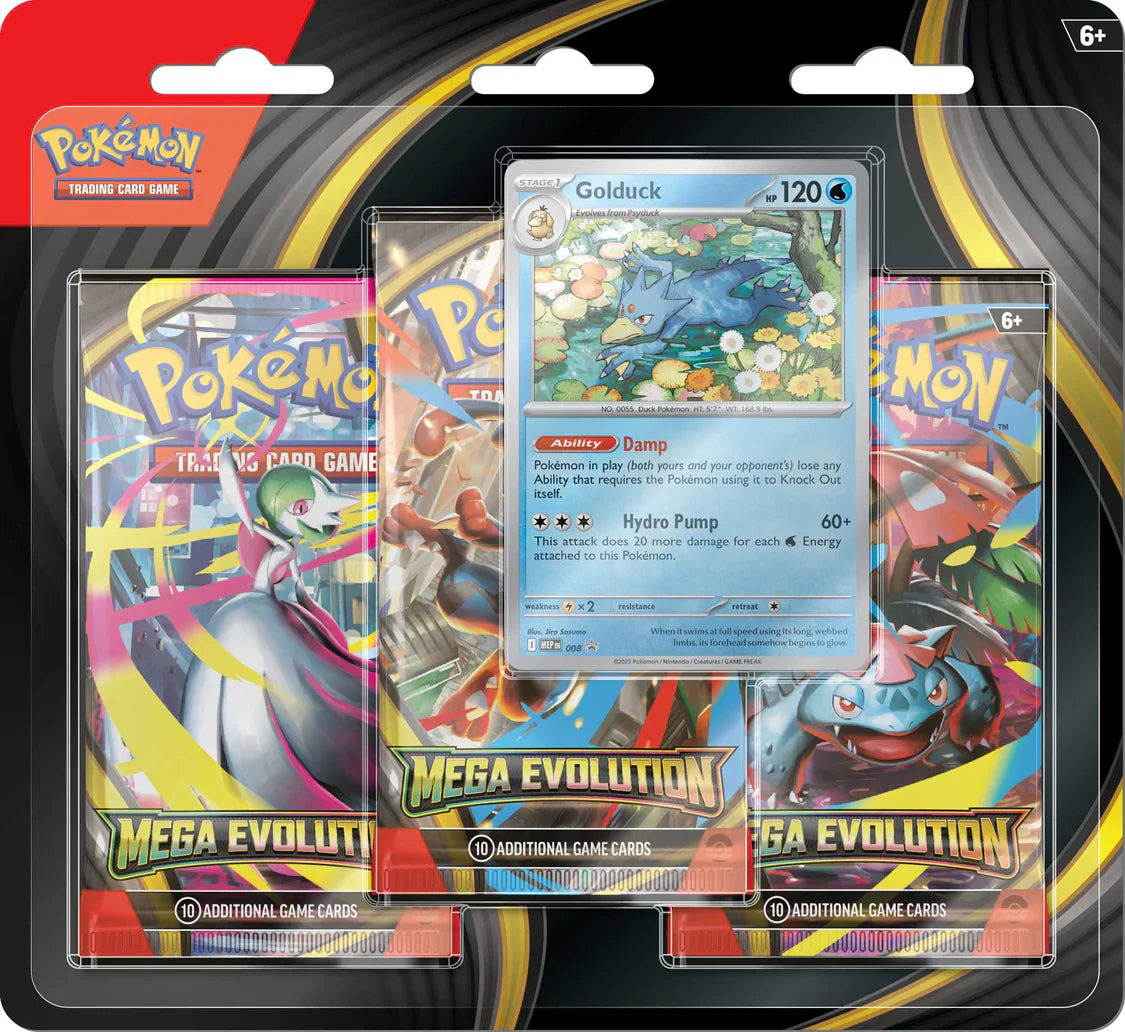 Pokemon TCG: Mega Evolution - 3-pack