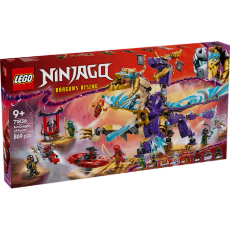 Lego Ninjago 71836 Arc Dragon of Focus Toy Playset for Ages 9 and Up