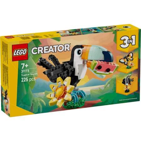 Lego Creator 3 in 1 31173 Wild Animals: Tropical Toucan for Age 7 & Up