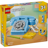 Lego Creator 3 in 1 31174 Retro Telephone Rebuildable Set for Ages 8+