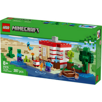 Lego Minecraft 21275 The TNT Jungle House Playset for Ages 8 and Up