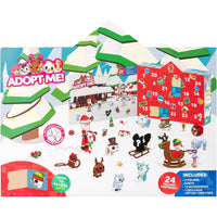 Adopt Me! Holiday Advent Calendar 24 Days of Toy Surprises - Planet Toys