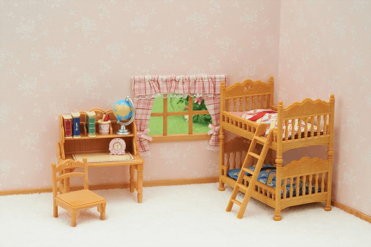 Sylvanian Families Children's Bedroom Set Furniture Playset for Age 3+