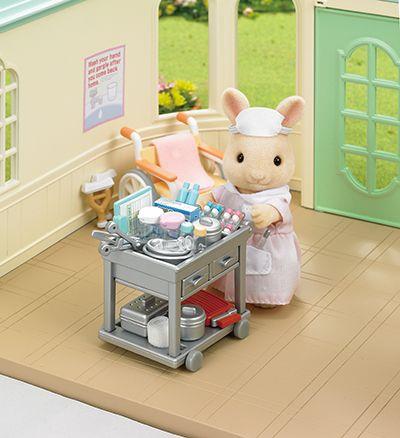 Sylvanian Families Country Nurse Set Building Playset for Ages 3 & Up