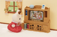 Sylvanian Families Comfy Living Room Set Furniture Playset for Ages 3+