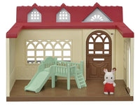 Sylvanian Families Sweet Raspberry Home Toy Plasyet  for Ages 3 and Up