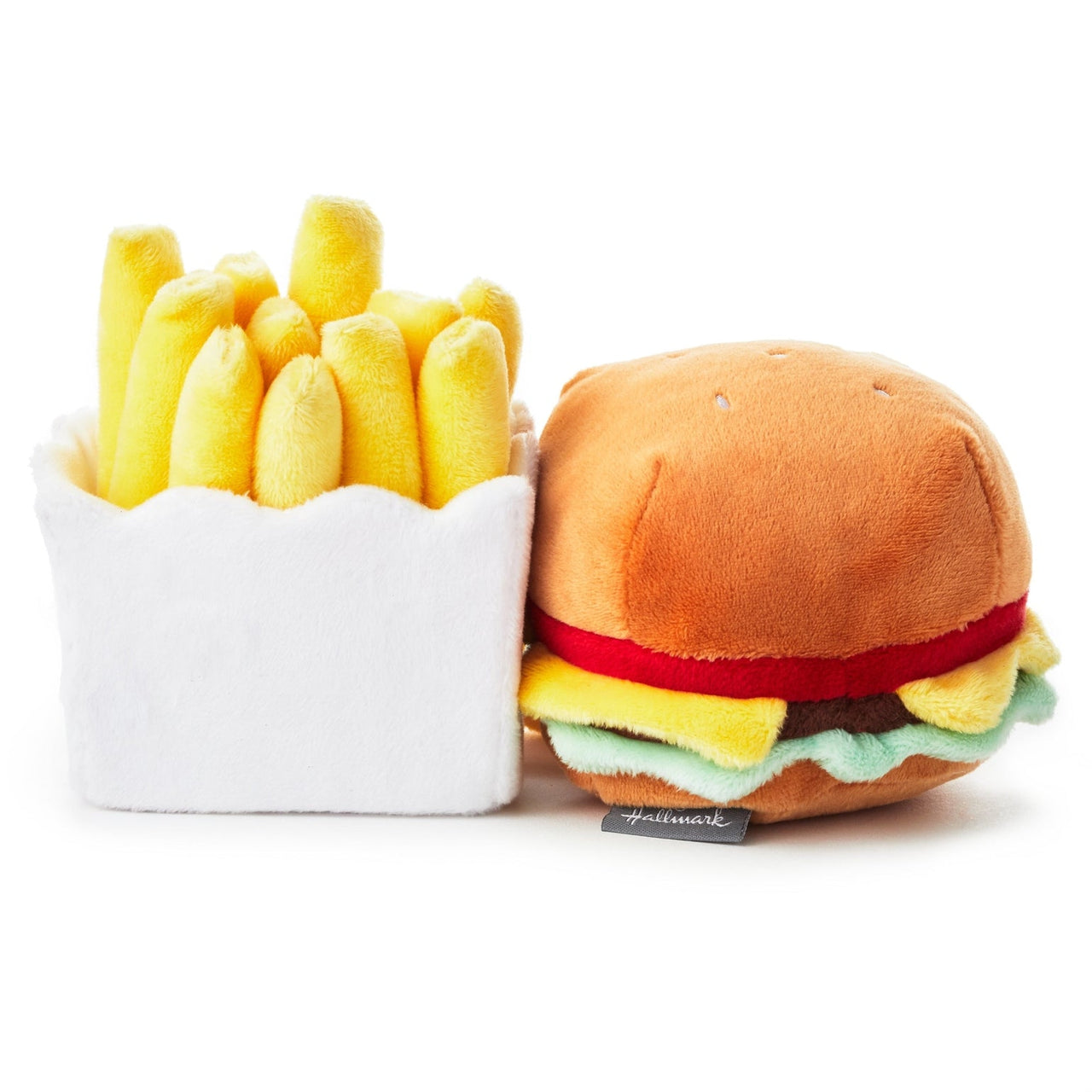 Better Together Burger & Fries Magnetic Soft Toy Pair - Planet Toys