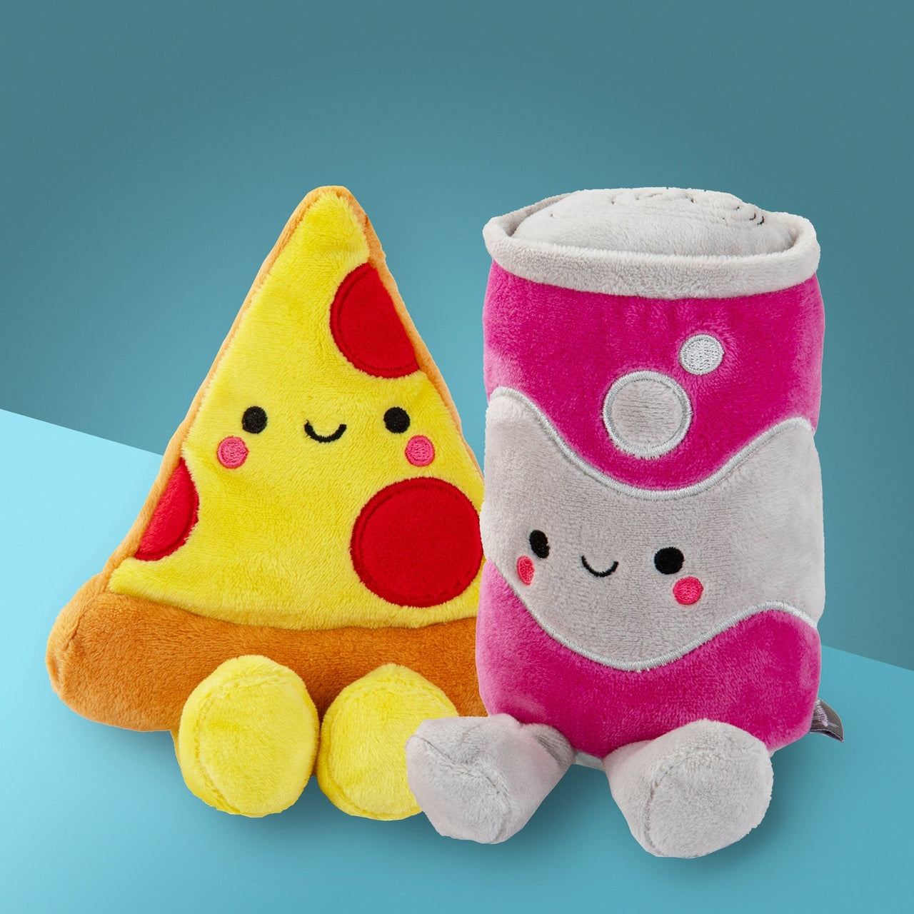 Better Together Pizza and Pop Magnetic Plush Pair - Planet Toys