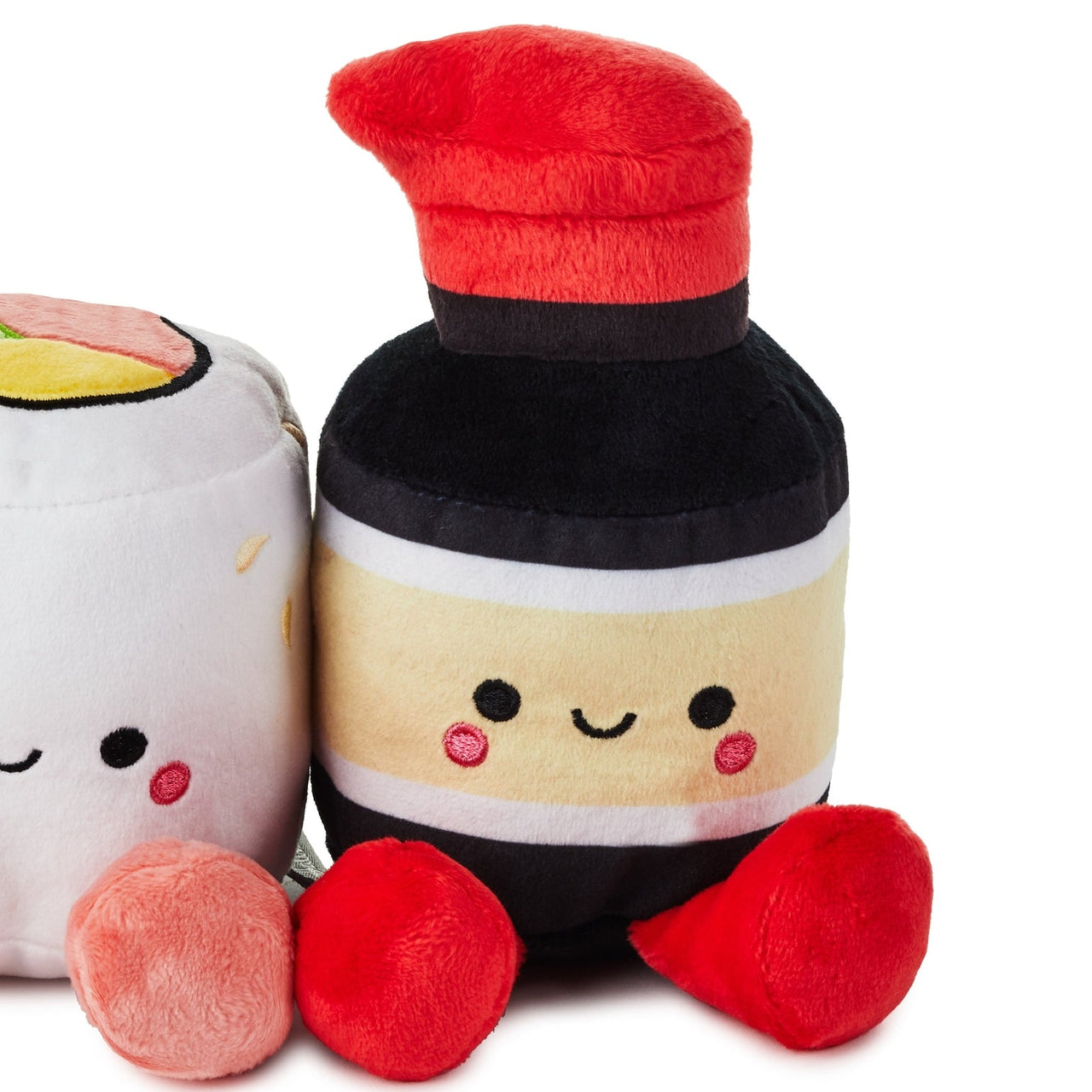 Better Together Sushi & Soy Sauce Magnetic Soft Toy Pair - Planet Toys