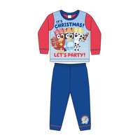 Bluey Long Sleeve Christmas Pyjamas Blue - Planet Toys