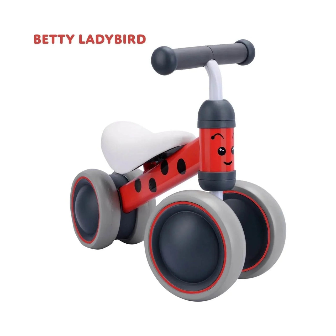 BOLDCUBE Baby Balance Bike - Red - Planet Toys