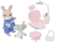 Sylvanian Families Country Dentist Set Toy Playset for Ages 3 and Up