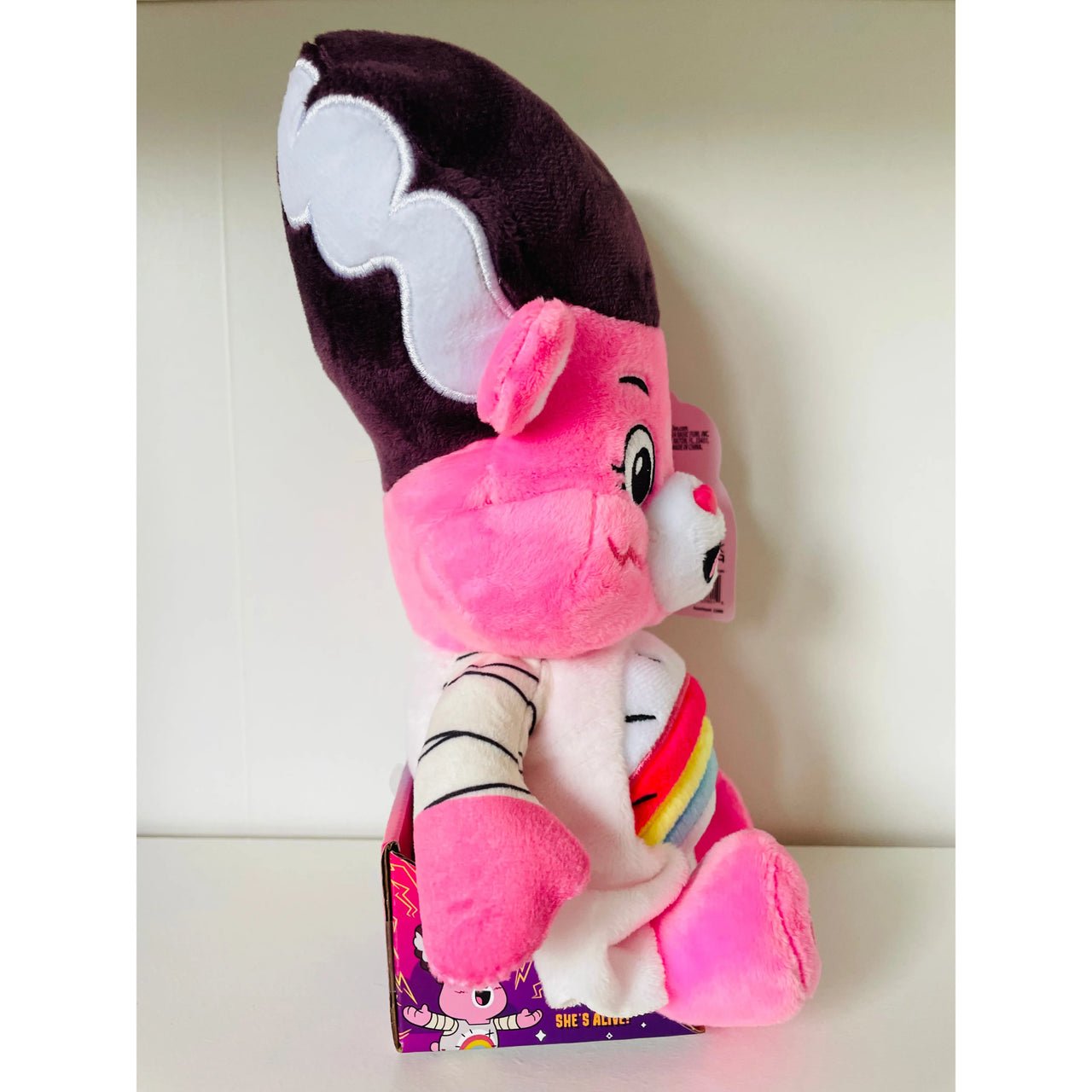 Care Bears 22cm Plush Universal Monsters Cheer as Bride of Frankenstein - Planet Toys