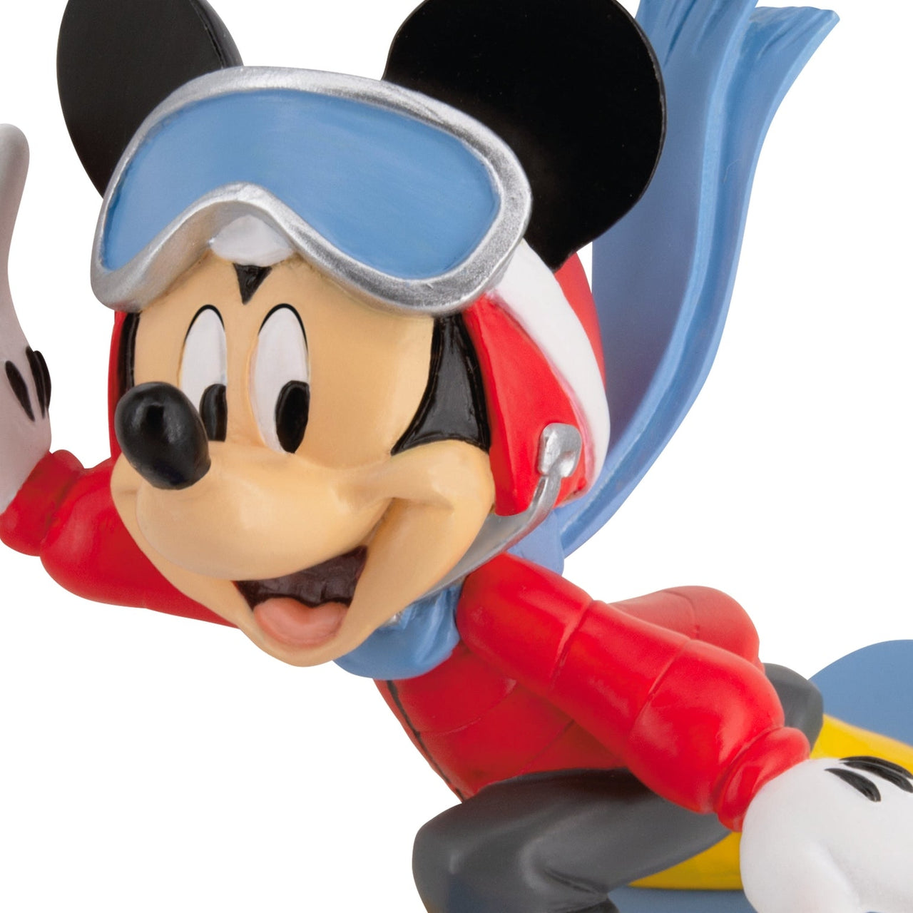 Collectable Disney Mickey Mouse On Snowboard Ornament - Planet Toys