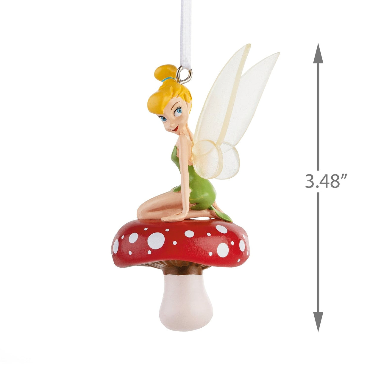 Collectable Disney Tinker Bell & Toadstool Ornament - Planet Toys