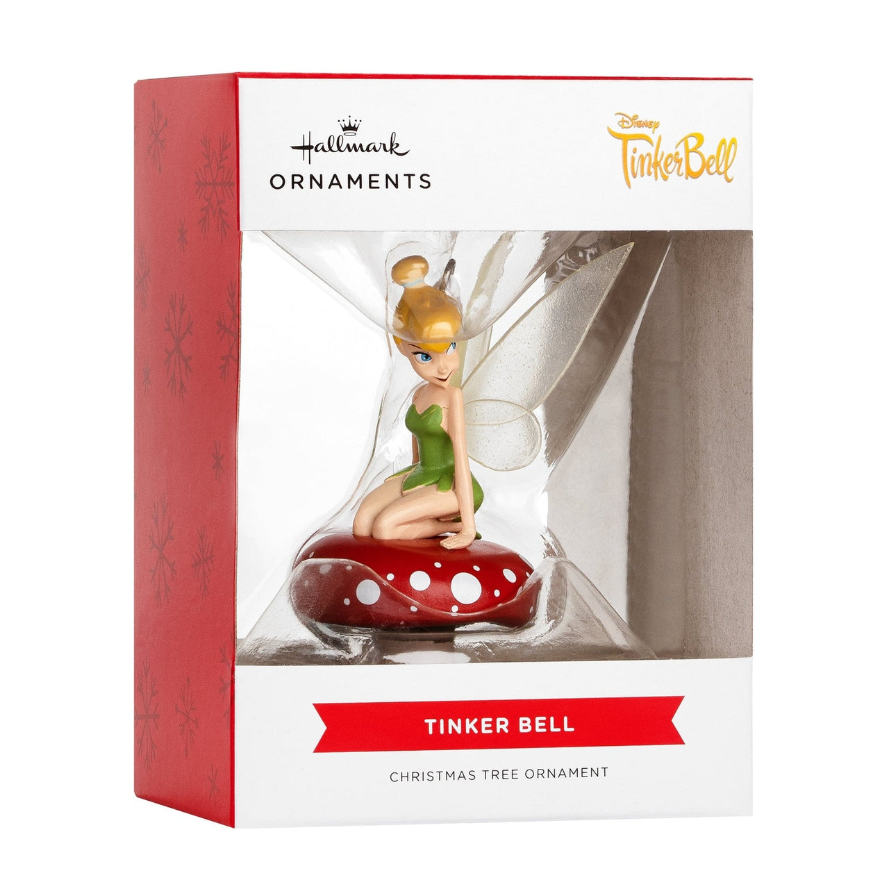 Collectable Disney Tinker Bell & Toadstool Ornament - Planet Toys