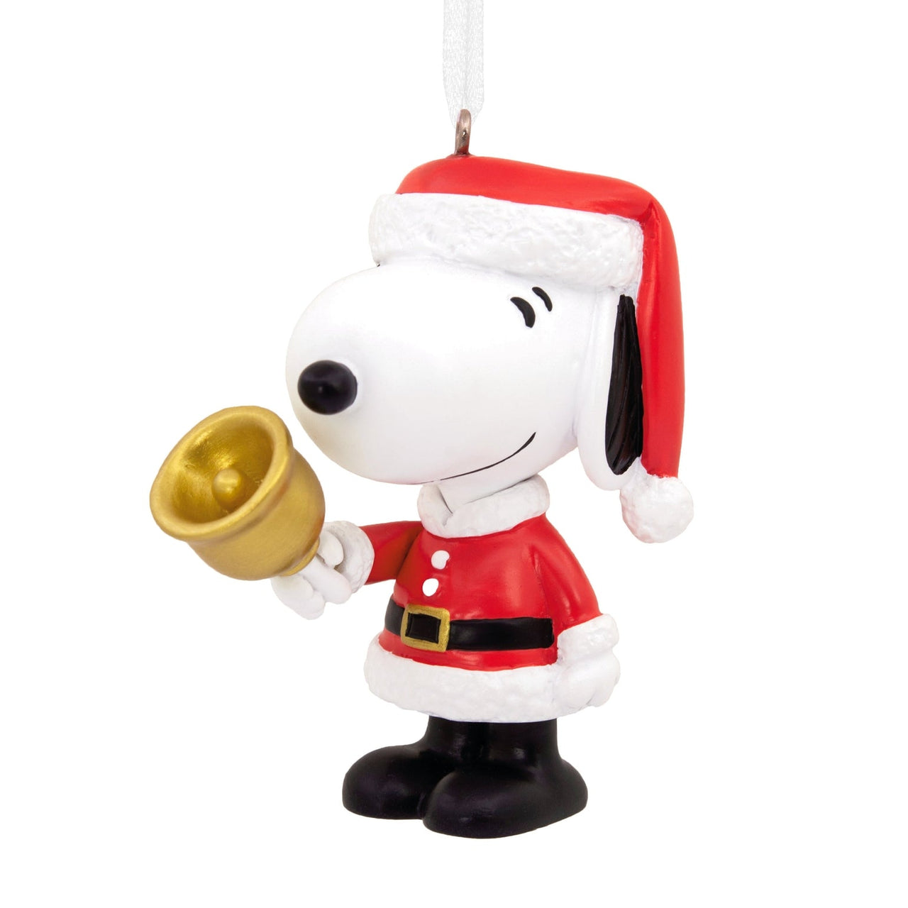 Collectable Peanuts Christmas Santa Snoopy Ornament - Planet Toys