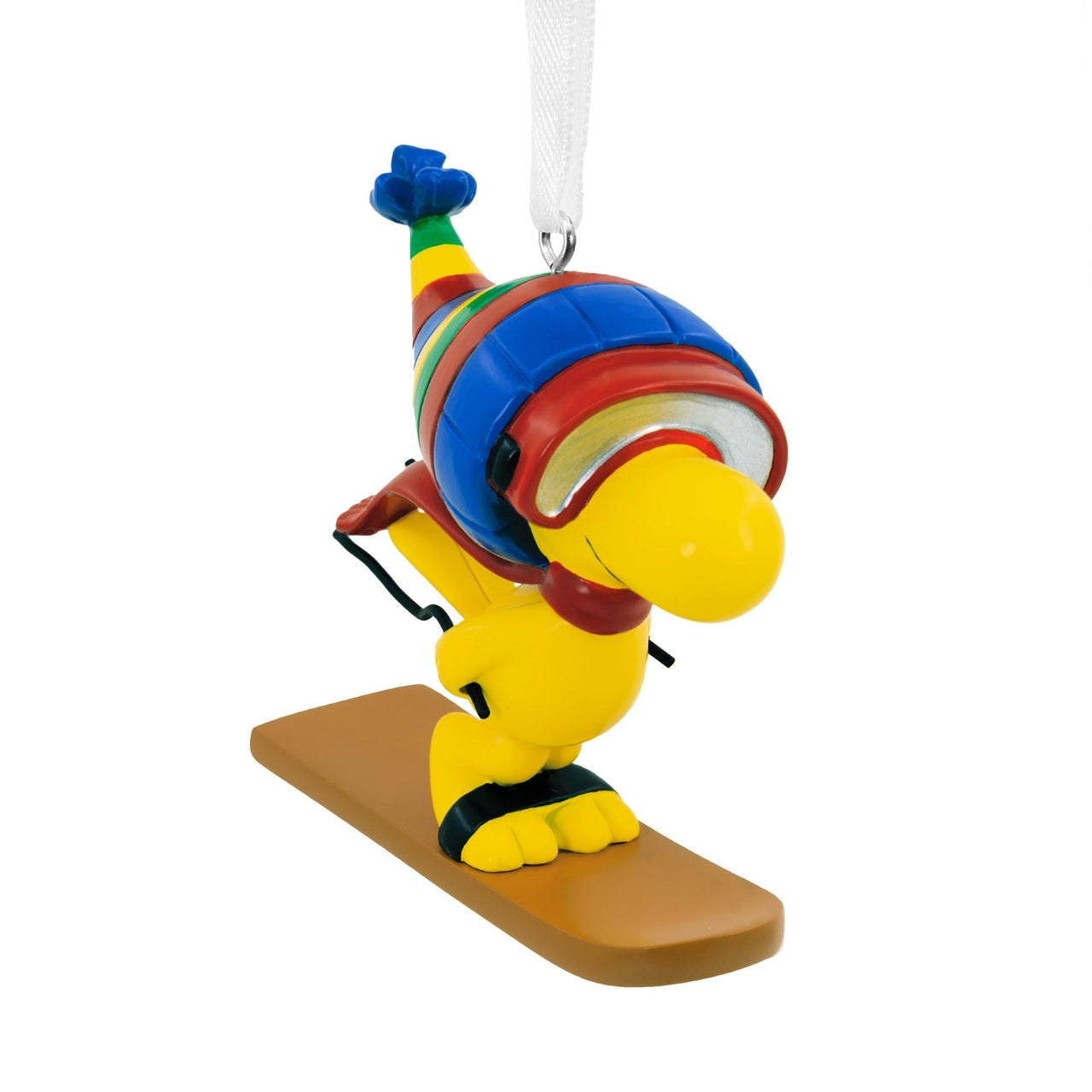 Collectable Peanuts Woodstock On Skis Ornament - Planet Toys