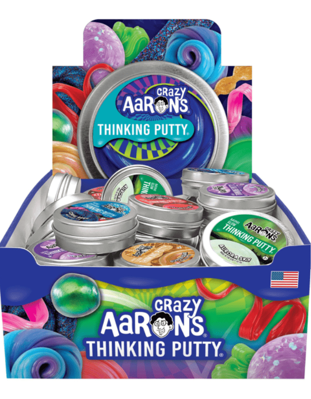 Crazy Aarons Mini Tins CDU Assorted - Planet Toys