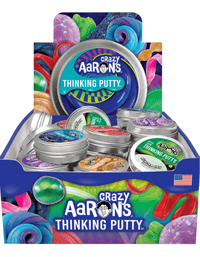 Crazy Aarons Mini Tins CDU Assorted - Planet Toys